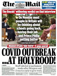 May 16, 2021 sunday morning church service. Mail On Sunday Front Page 7th Of March 2021 Tomorrow S Papers Today