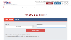 Bất ngờ với điểm thi thpt quốc gia 2020 của quán quân olympia 2019. Vietnam Net Tra Cá»©u Ä'iá»ƒm Thi Thpt 2019 Tren Vietnamnet Tra Cá»©u Ä'iá»ƒm Thi Thpt Quá»'c Gia 2019