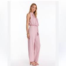 The Noli Shop Charli Jumpsuit in Pearl Women