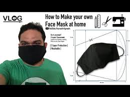 I've been working with leather for twenty years now and i find myself. How To Make 3 Layer Face Mask At Home Washable Do It Your Self Simple Face Mask Detailed Video