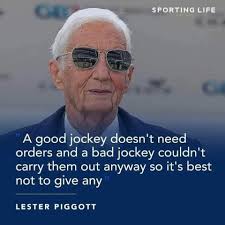 Lester Piggott's Legends Race at Flemington