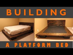 Diy Platform Bed With Floating Night Stands Plans Available Sarai Diy Magazine Queen Bed Frame Diy Diy Sofa Bed Floating Platform Bed