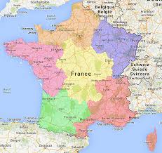 De administratieve kaart van frankrijk nader bekeken. Kies Een Gebied In Frankrijk Camping Frankrijk Nl