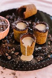 Baileys Chocolate Chip Cookie Shot Glasses Cookie Shots Chocolate Chip Cookie Cups Chocolate Chip Cookies