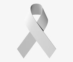 In the united states, it's estimated that doctors diagnose over 100,000 new skin cancer cases each year. Grey Ribbon Transparent Brain Cancer Ribbon Png 442x615 Png Download Pngkit