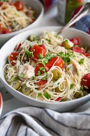 I think the key for me is that i can't eat cold shrimp. 15 Minute Angel Hair Pasta Recipe With Chicken The Forked Spoon