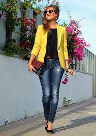 Nada Mejor Cuando Empieza El Buen Tiempo Que Poner Un Poco De Color Nuestros Blazer Fashion Moda Fashionblogger Style Str Moda Ropa Ropa Casual Elegante