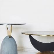 Contemporary half moon coffee table. Half Moon Coffee Table 1 Kooku