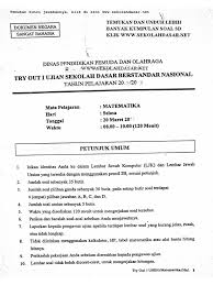 Bahasa indonesia kelas 7 halaman 6. Soal Try Out Sd Kelas 6 Pdf