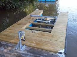 Diy Single Jet Ski Lift Dock Kit Floating Dock Plans Jet Ski Lift Boat Dock