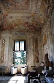 Among the four principal salons on the piano nobile are the west salon (also called the holy room, because of the religious nature of its frescoes and ceiling), and the east salon. Villa Foscari The Interior Of The Villa Is Richly Decorated With Frescoes By Battista Franco And Giov Beautiful Interiors Italian Interior Architecture Design