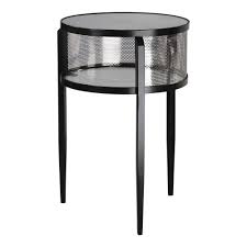 Uttermost Gustav Black Iron Accent Table Iron Accent Table Table Accent Table