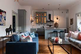 Open Concept Kitchen And Living Room