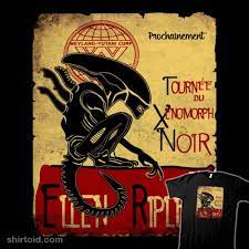Tournee Du Xenomorph Noir Art Parody Xenomorph Art