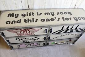 Rocking Rolling Dresser By Jen Ikea Makeover Rock Decor Rock Bedroom