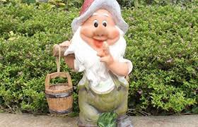 Design Zwerg 43 Cm Hoch Mit 2 Eimer Gartenzwerge Figur Garten Ideen Gestaltung Garten Deko Garten Dekoration Garten Diy Garten Gartenzwerg Deko Natur Garten