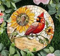 Memorial Stone Sunflower - Etsy