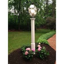 6 W X 72 H Madison Lamp Post Lamp Not Included White Outdoor Lamp Posts Light Post Landscaping Lamp Post Lights