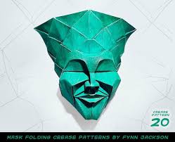 Crease Pattern 20 by Fynn Jackson