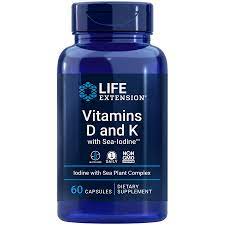 Very few foods naturally contain or are fortified with. Vitamins D And K With Sea Iodine Life Extension Australia