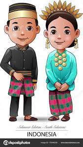 Sulawesi utara memang kaya akan budaya adat, untuk baju tradisional sulawesi utara dapat anda lihat pada penjelasan berikut. Suku Bugis Pakaian Adat Sulawesi Selatan Kartun Info Gtk