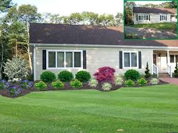 Check out these front yard landscaping ideas and revamp the look of the outside of your house. Steep Slope House Plan Front House Landscaping House Landscape Ranch House Landscaping