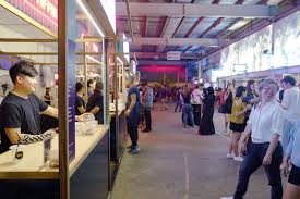 Tiffin food court has sushi tacos, doughnut bombs & steak sandwiches to feast on till sep 2019 what to eat at this year's tiffin food court image adapted from: Eat Drink Kl Tiffin Food Court What To Eat