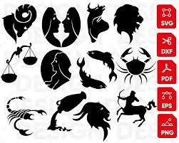 Horoscope Svg Zodiac Svg Astrology Svg Zodiac Sign Bundle Etsy Zodiac Signs Zodiac Svg