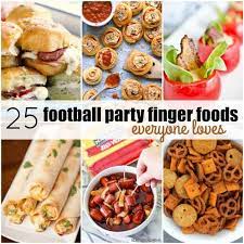 Every party calls for finger foods. 25 Football Party Finger Foods Everyone Loves Real Housemoms