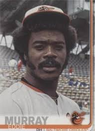 1994 TOPPS STADIUM CLUB # 542 ACTIVE ALL TIME LEADER EDDIE MURRAY BASEBALL  CARD