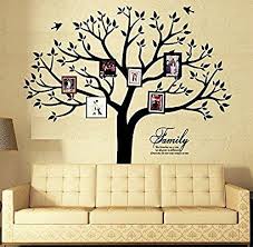 Amazon Com Large Family Photo Tree Wall Decor Wall Decals Tree Branch Family Like Branc Family Tree Wall Decor Family Tree Wall Sticker Family Tree Wall Decal