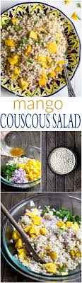 Let stand 5 minutes and fluff with fork. Mango Couscous Salad Easy Healthy Couscous Salad Recipe