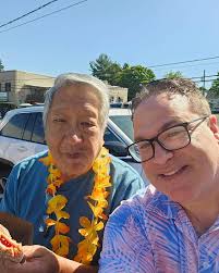 Meet David, he is from Honolulu but moved here a little while ago after his  mom passed. He and his mom loved malasadas when living in Hawaii. Today,  David was driving through