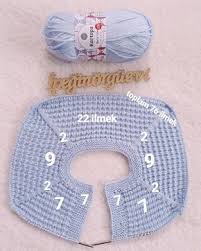 Mutluhaftasonlari Modelin Ismi Fare Disi 76 Ilmek Basladim 3 5 No Sis Kullandim Onler 14 Ilmek Kollar 9 Ilmek Arka 22 Ilmek Orgu Baby Knitting Patterns Bebek