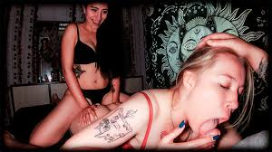 Double Penetration For Our Girlfriend! Surprise Strapon Fucking While She  Tries To Suck - POV