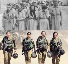 Instagram account where the young camouflage clad ladies demonstrate their beauty has already attracted tens of thousands of. The Israeli Soldiers In The Photo Are The Granddaughters Of The 4 Women At The Front Of The Line At A Nazi Concentration Camp Pics