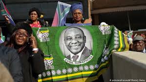 President of the african national congress. South Africa Swears In Cyril Ramaphosa As President News Dw 25 05 2019