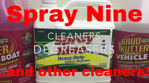 Spray Nine For Interiors Shop Home A Degreaser Cleaner Disinfectant Sanitizer All In One