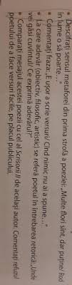…cand nimic nu ai a spune, însirand cuvinte goale. CitiÈ›i Poezia Criticilor Mei De M Eminescu Brainly Ro
