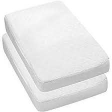 Utopia Bedding Waterproof Crib Mattress Protector Quilted Crib Fitted Cradle Mattress Cov In 2020 Crib Mattress Protector Crib Mattress Pad Baby Crib Mattress