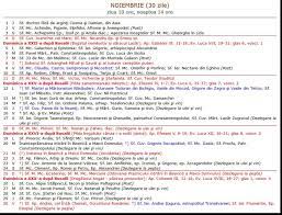 Tot în noiembrie, creștinii îl vor cinsti pe sfântul dimitrie, izvorâtorul de mir, dar și soborul sfinților arhangheli mihail și gavriil. Calendar Ortodox Noiembrie 2018 SÄrbÄtori Religioase In Luna Lui Brumar