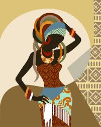 Artwork African Woman Art Black And White African Woman Wall Art Black Girl Gift Home Decor South African Art African Art African Wall Art