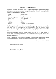 Kop surat harus dilengkapi dengan informasi mengenai perusahaan yang memberi penawaran. Contoh Surat Penting Contoh Surat Pernyataan Menghilangkan Buku Perpustakaan Kopi Arsip