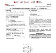 THVD1500 Datasheet (THVD1500-etcTI.pdf) | 500kbps RS-485 ...