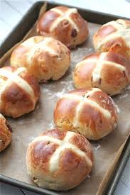 It is both simple and hearty. Hot Cross Buns With Cranberries And Apricots Irish Recipes Food Hot Cross Buns