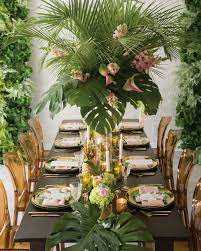 Elegant Wedding Magazine On Instagram Entering A Tropical Oasis Can You Tell We Do Tropical Wedding Decor Tropical Decor Party Tropical Centerpieces