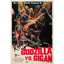 The thing rare signed original german movie poster john carpenter + photo proof. Original Vintage Movie Poster For The Australian Release Of Godzilla Vs Gigan For Sale At 1stdibs