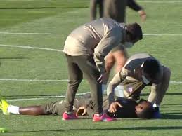 If available for selection, he will be looking to score his first goal for the club when atletico. Moussa Dembele Atletico Madrid S Moussa Dembele Faints In Training Ground Incident Football News Times Of India