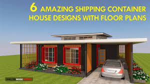 The smooth and refined woodwork and cabinetry remind us of many scandinavian designs which we. Best 6 Modern Shipping Container House Designs With Floor Plans Sheltermode Youtube