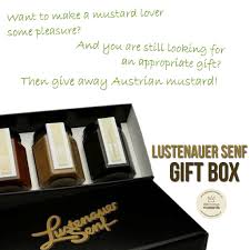 4,220 likes · 7 talking about this · 34 were here. Austrian Deli Mustard By Lustenauer Senf In A Gift Box Check Http En Deliciousmustards Com Shop Lustenauer Senf Gift Box Senf